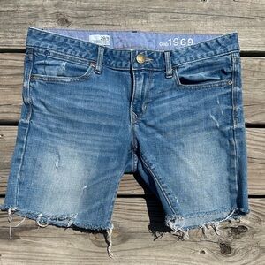 GAP Women's Distressed Denim Shorts